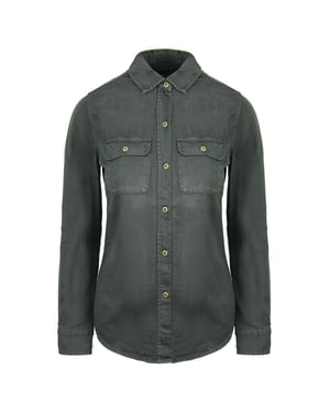 Camisa Vans Off The Wall Mujer Gris Oscuro