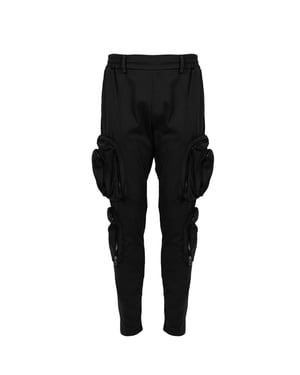 La Haine Inside Us Pantalones Cargo del hombre negro