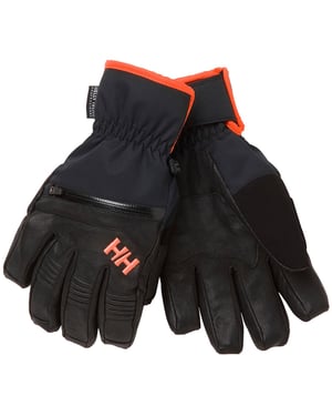 Guantes de esquí de invierno reforzados Helly Hansen para hombre Alpha Warm HT