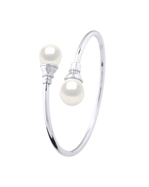 USTED Y ME PROLACELA DE AGUA AGUTA Pearl White and Black 11-12 mm 925