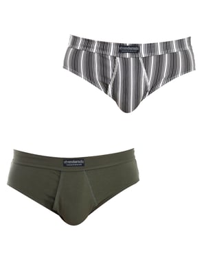 Pack-2 Slips Ocean tejido transpirable A5379 hombre