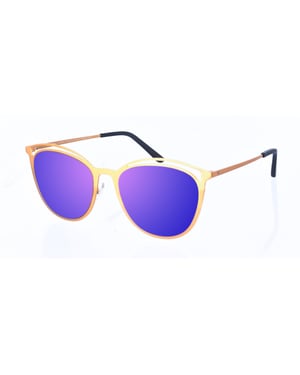 Gafas de sol de metal con forma ovalada Clarinha mujer