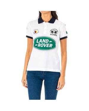 Polo manga corta cuello de solapa 2WP163 mujer