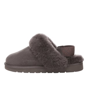 EVER AU Pantuflas con tira trasera extraíble para mujer-PELICAN