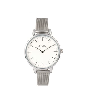 Simplifique el reloj de pulsera de malla 5800