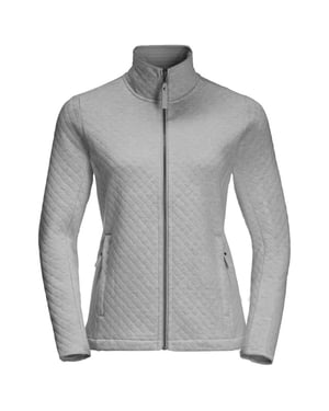 Jack Wolfskin Nueva chaqueta gris para mujer Nauk Mila
