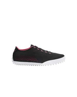 Puma Monolite Cat EM Golf Lace-Up Black Synthetic Womens Entrenadores 192988 02