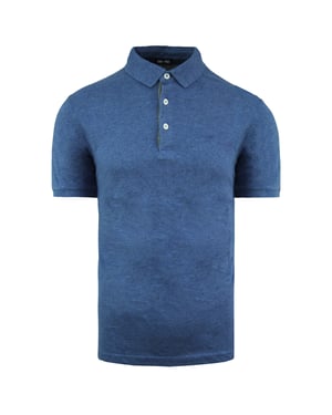 Polo Eden Park Algodón Hombre Azul