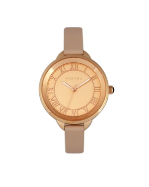 Reloj Bertha Madison con esfera Sunray y correa de cuero