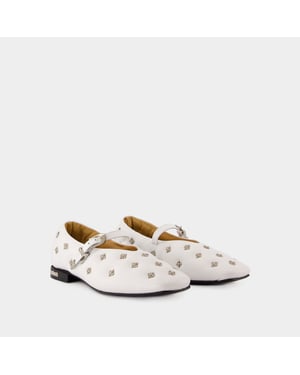Bailarinas Aj1342 - Toga Pulla - Piel - Blanco