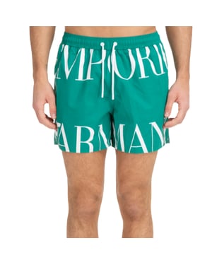 Bañador de hombre Emporio Armani con logotipo original