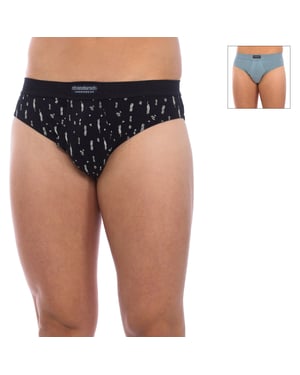 Pack-2 Slips Sensitive tejido transpirable A5379 hombre