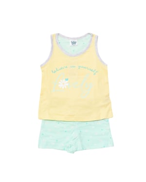 Pijama de verano de tirante ancho 22117075 niña