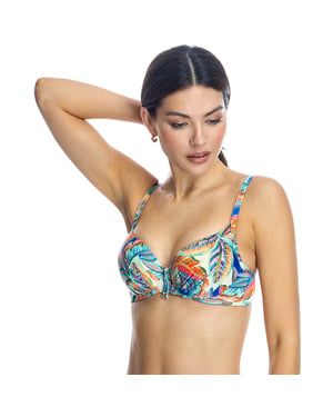 Sujetador de bikini con aros W241425 mujer