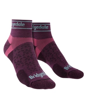 Bridgedale - Calcetines Bajos Sport Ultralight Merino para Mujer - Damson