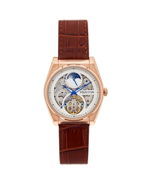 Reloj automático Heritor Daxton semiesqueleto