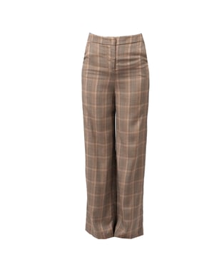 Pinko Pantalones Barile de mujer marrón