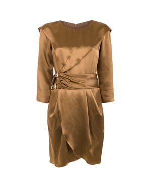 Vestido de mujer Emporio Armani Marrón