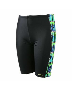 Maru Super Movie Pacer Panel Jammer Pantalones cortos de natación para niños