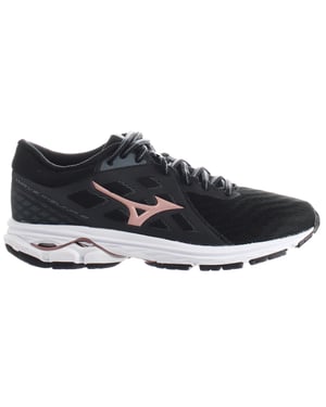 Mizuno Wave Kizuna 2 Entrenadores de carreras negras para mujer