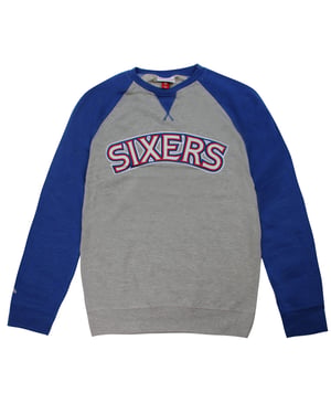Mitchell y Ness NBA Filadelfia 76ers suéter para hombre