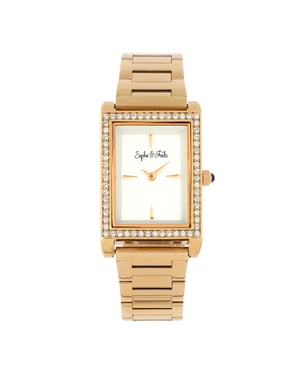 Reloj de pulsera Sophie and Freda Wilmington con cristales Swarovski