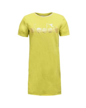 Diadora Sportswear Vestido amarillo para mujeres
