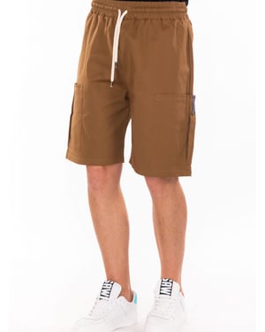 Takeshy Kurosawa Bermudas Con Tascone del hombre marrón