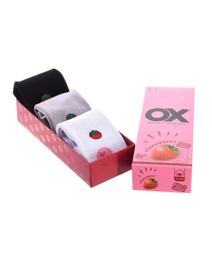Pack de 6 calcetines bajos OX con aromas frescos talla única 36-41
