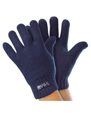Guantes de Thinsulate para niños en invierno | THMO | Guantes térmicos de punto para niños - Azul