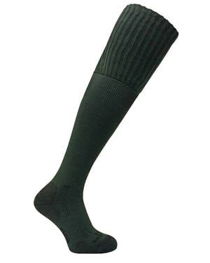 Calcetines térmicos de lana para hombre con suela acolchada