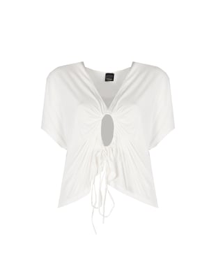 Pinko Top Vaduz de mujer Blanco