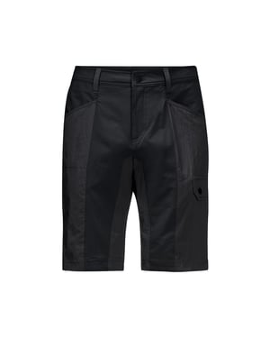Pantalones cortos cargo Jack Wolfskin Dawson Flex para hombre en negro