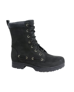 Sebago dorset encaje de cuero negro botas impermeables de invierno b512100 b35c