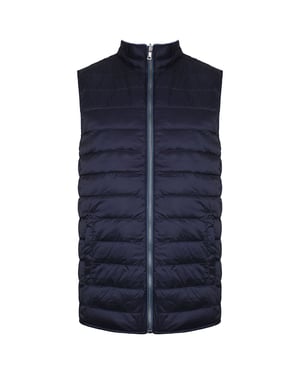 Hackett London Chaleco reversible azul marino para hombre