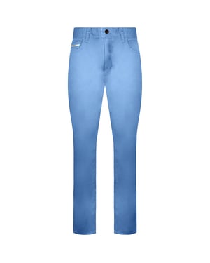 Vans Off The Wall V46 Low Waist Straight Leg Mens Blue Pantalones