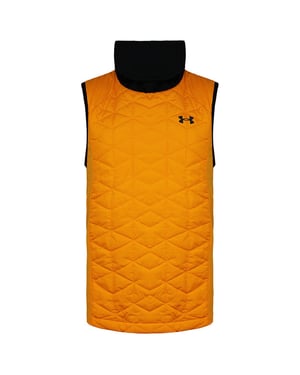 Under Armour ColdGear Chaleco Reactor Run Amarillo/Negro para Hombre