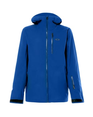 Oakley Snow Shell Zip Up Mens Blue Hydrofree 15k/3L Jacket 412523 609