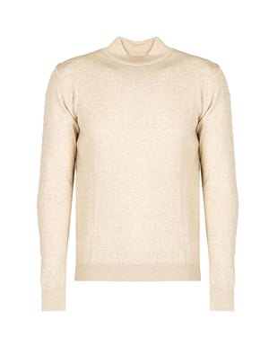 Takeshy Kurosawa Suéter Lupetto del hombre beige