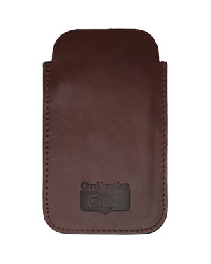 Onitsuka Tiger Brown Leather iPhone 5 Manga de bolsas 113939 3001
