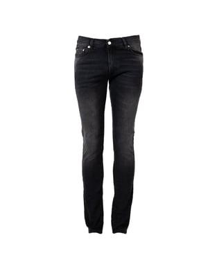 Iceberg Vaqueros del hombre negro, Gris