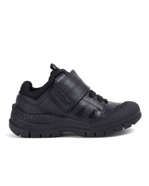 Pateadores trukka lo para niños zapatos negros
