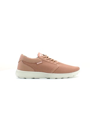 Supra Hammer Brown Textile Womens Lace Up Trainers 98128 290