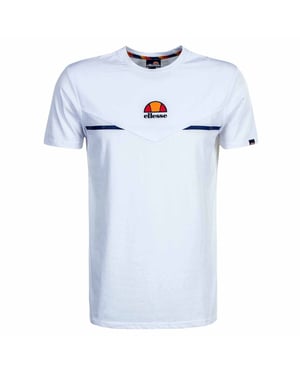 Camiseta blanca para hombre de Ellesse Petrograd