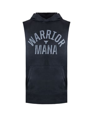 Sudadera con capucha Under Armour Project Rock Kids Black Fleece