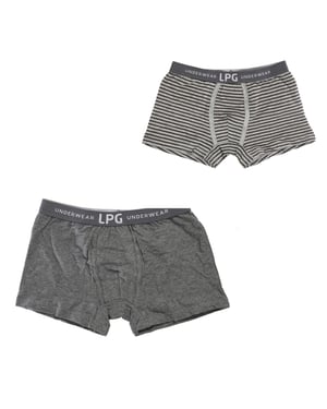 Pack-2 Boxers de tejido transpirable y frontal anatómico LP1017 niño