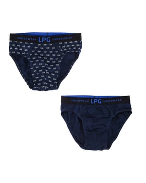 Pack-2 Slips tejido transpirable y frontal anatómico LP1015 niño