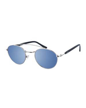 Gafas de sol de metal con forma ovalada ZOE unisex