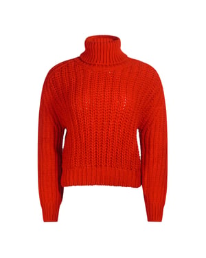 Jersey rojo de punto Parajumpers