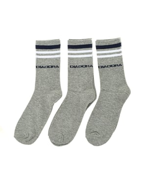Pack-3 Calcetines Deportivos Caña Alta D9090 unisex